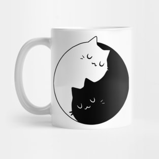 The Yin Yang Cats Mug